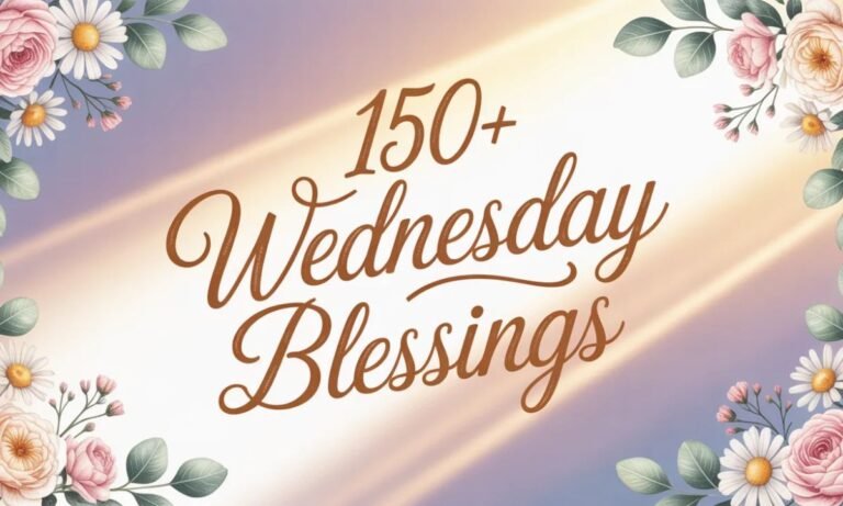 150+ Wednesday Blessings Images, Quotes, And Prayers