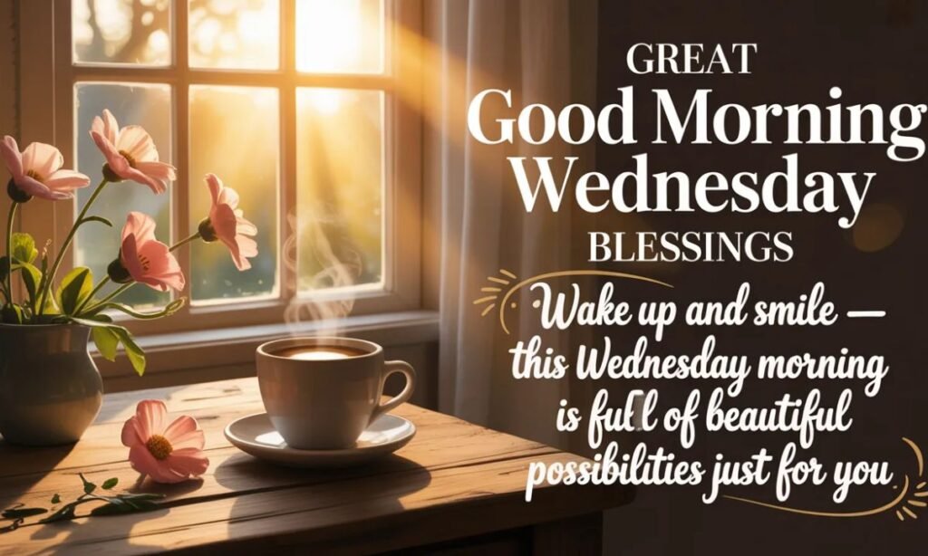 Great Good Morning Wednesday Blessings
