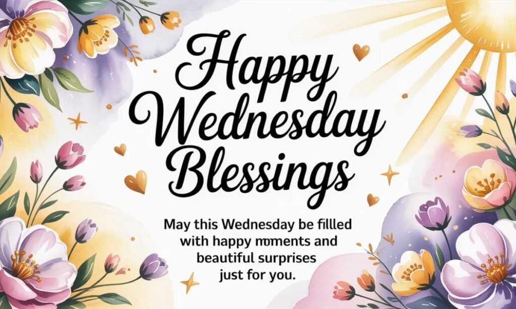 Happy Wednesday Blessings