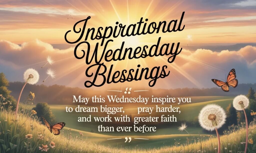 Inspirational Wednesday Blessings