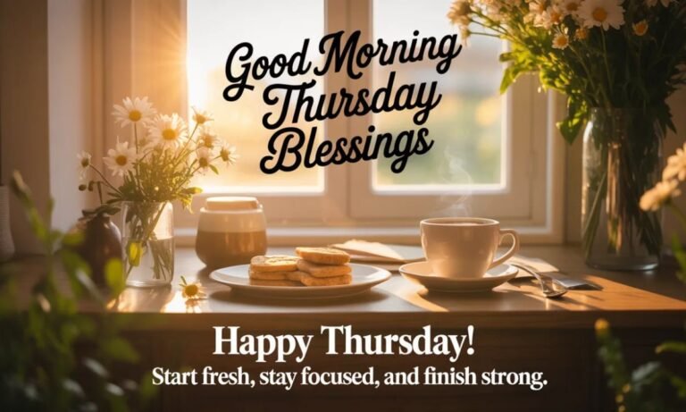 91 Good morning Thursday Blessings Images and Prayers
