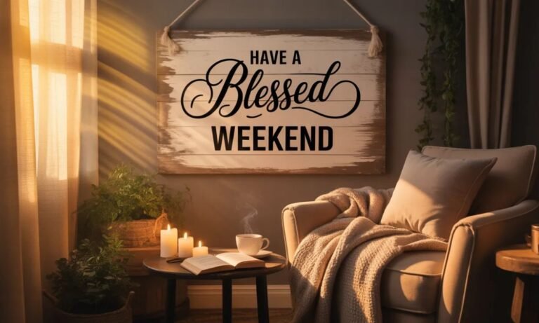 A Simple Wish to Have a Blessed Weekend