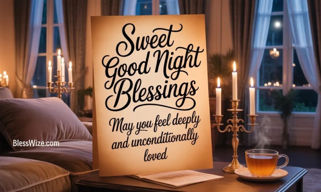 Beautiful Sweet Good Night Blessings