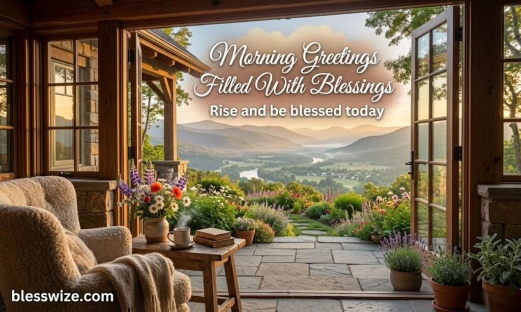 Good Blessing Morning Greetings Filled With Blessings