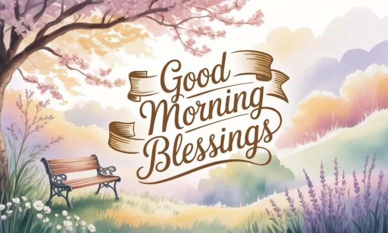 Good Morning Blessings and Positive Quotes to Brighten Your Day