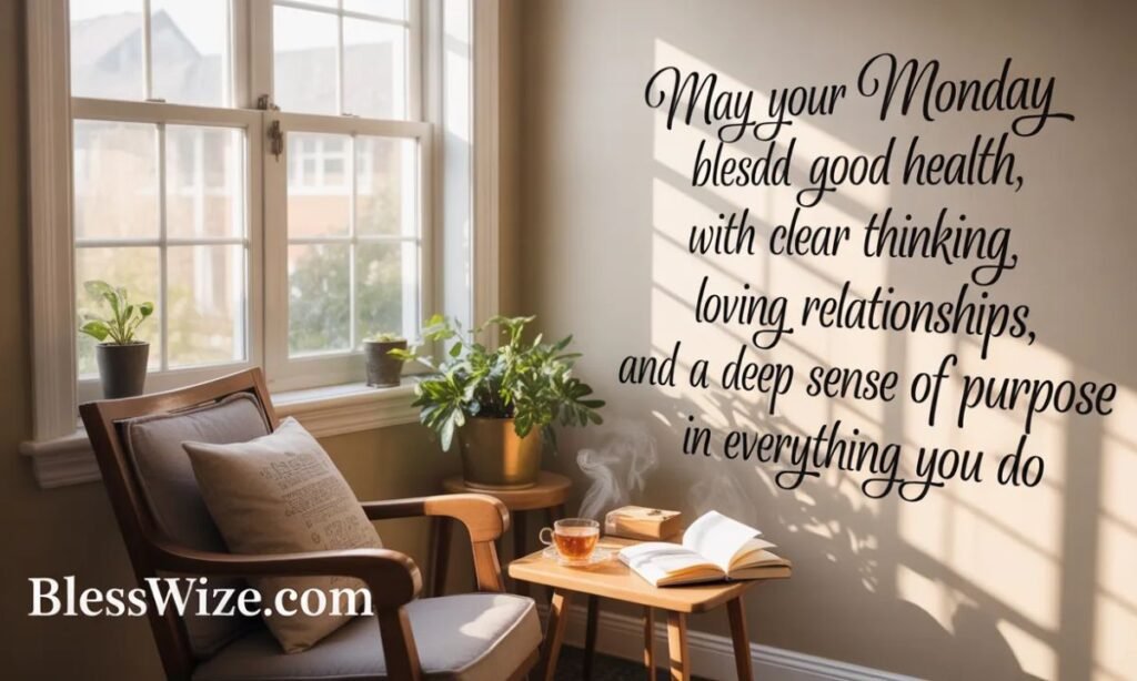 Good Morning Monday Wishes and Blessings