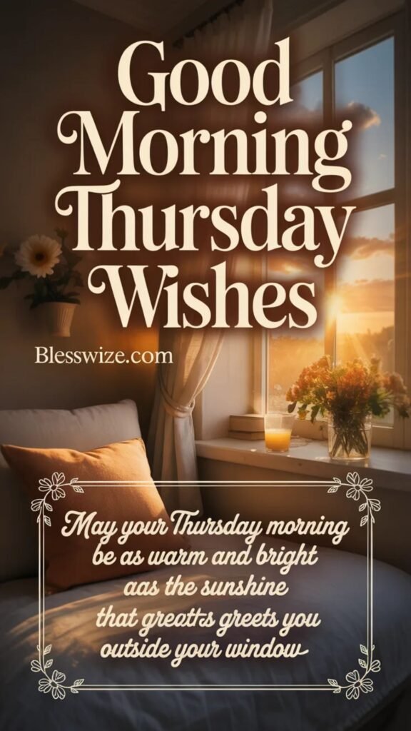 Good Morning Thursday Wishes