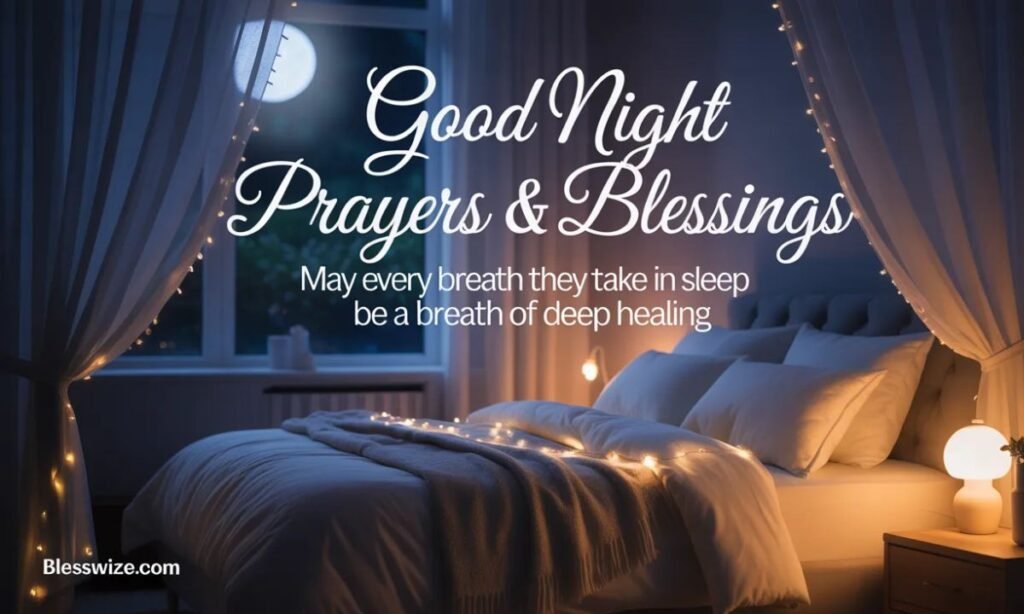 Good Night Prayers & Blessings for Peaceful Rest