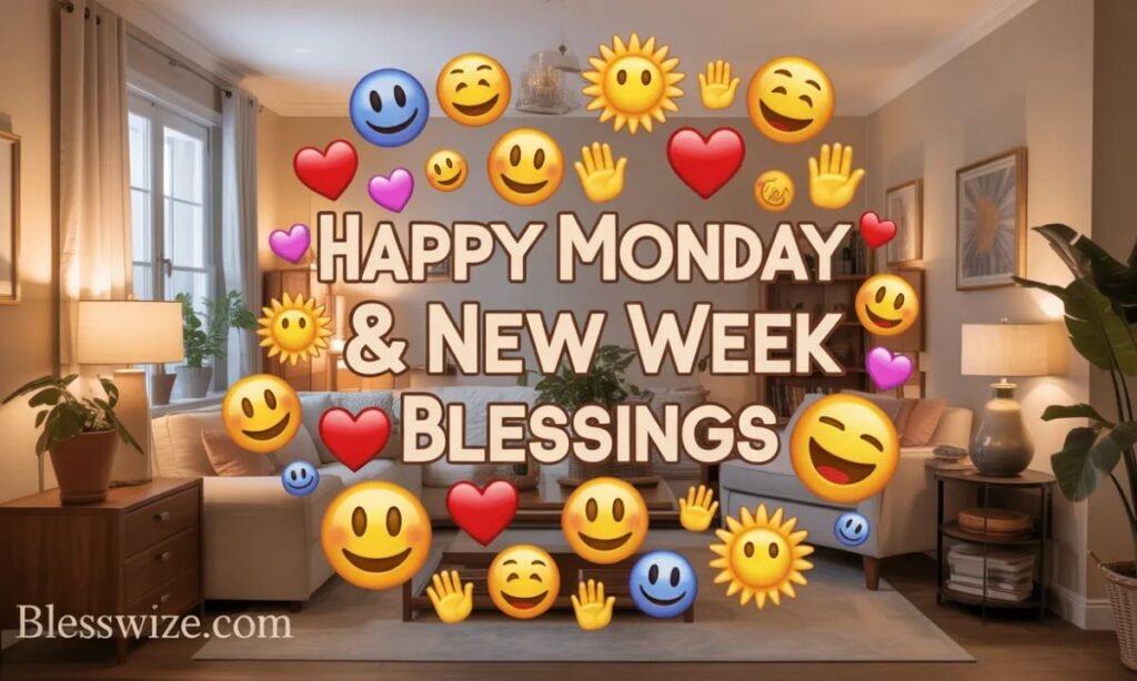 Happy Monday & New Week Blessings