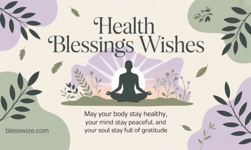 Health Blessings Wishes