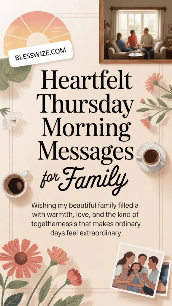 Heartfelt Thursday Morning Messages for Family