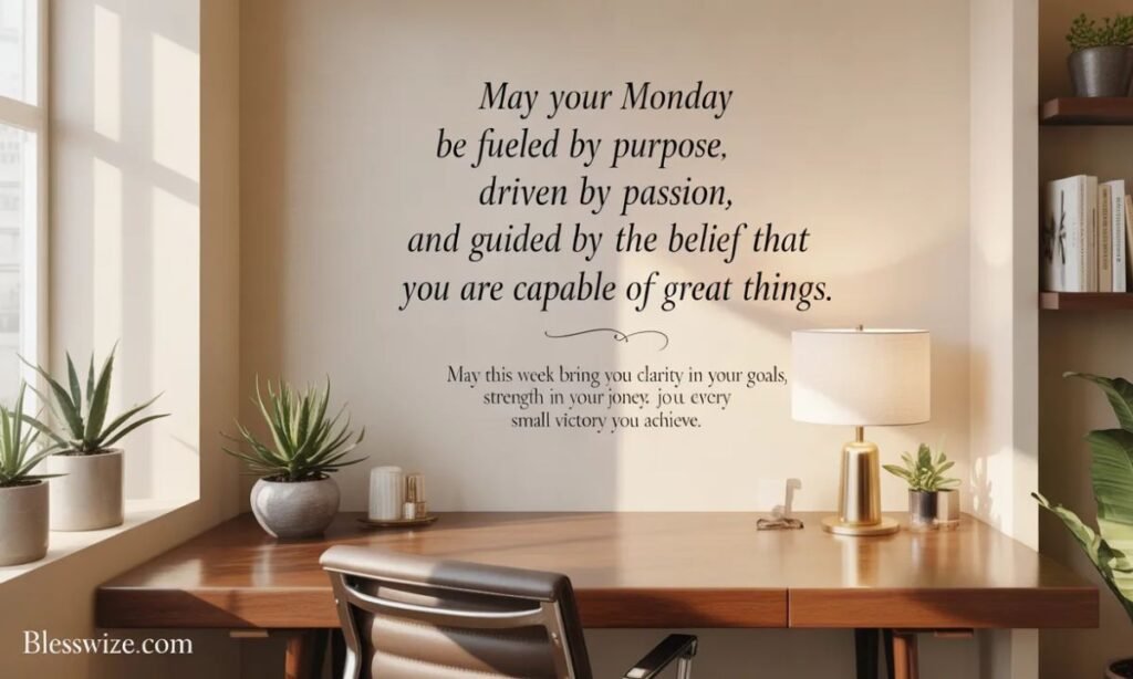Inspirational Monday Morning Blessings