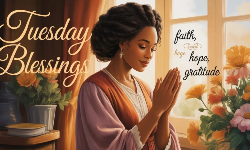 Positive Good Morning Tuesday Blessings