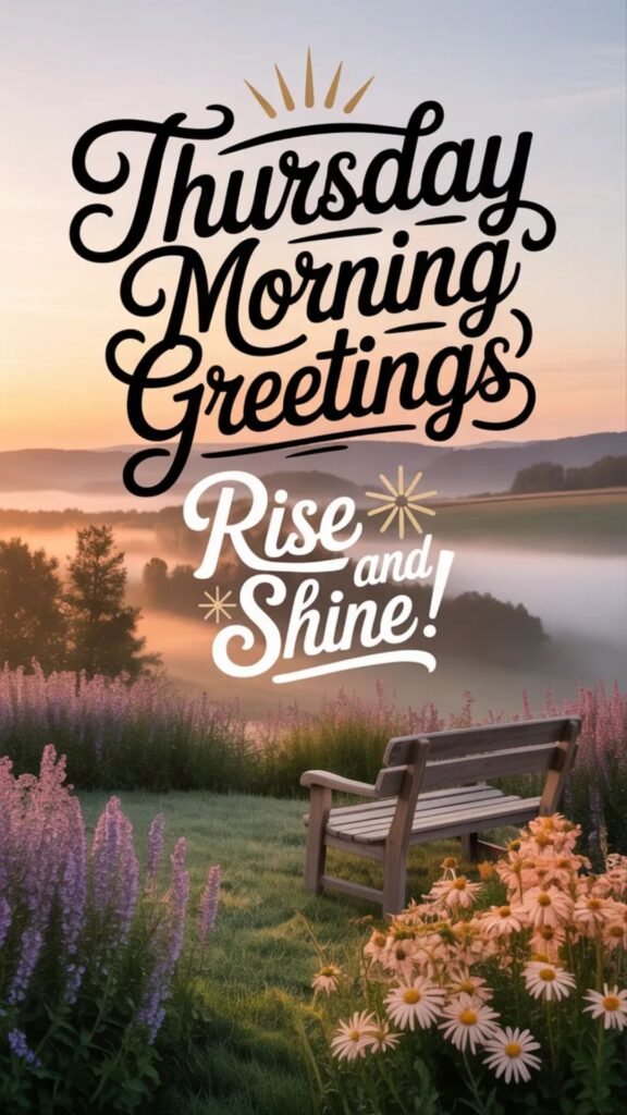Thursday Good Morning Greetings