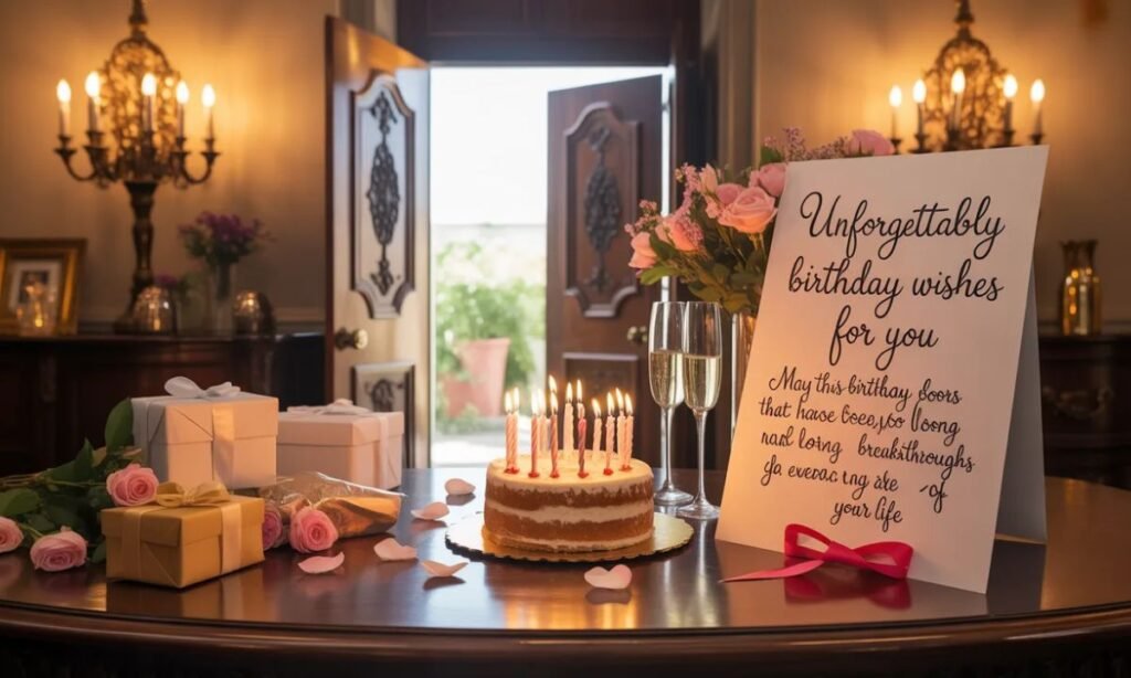 Unforgettable Birthday Wishes for You