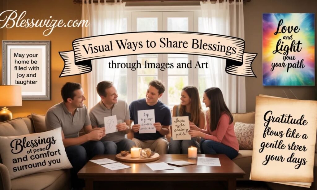 Visual Ways to Share Blessings Through Images and Art