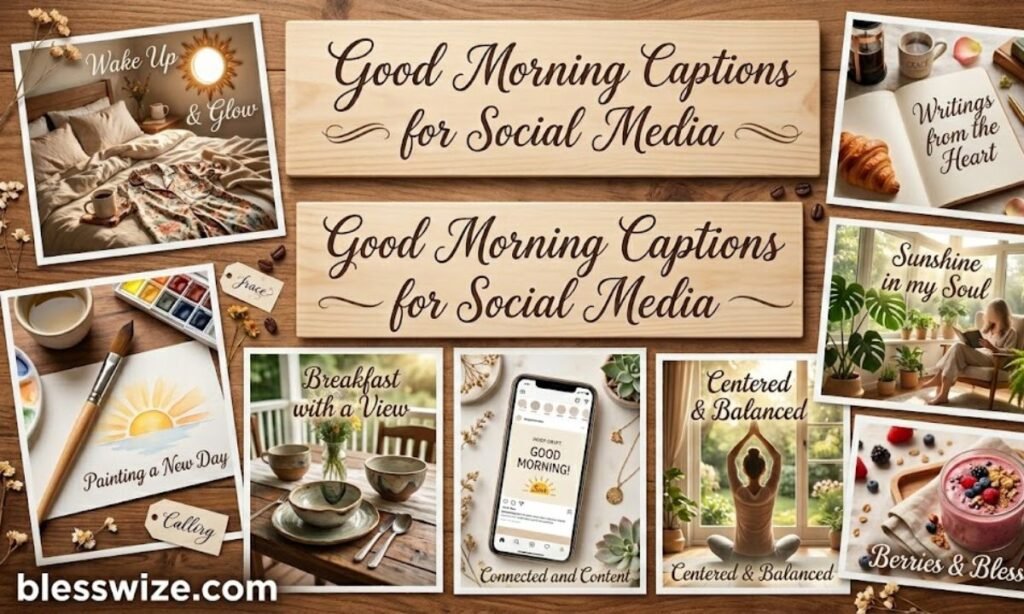 Warm & Heartfelt Good Morning Captions for Social Media