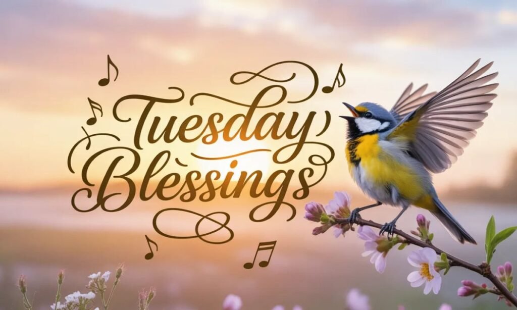 singing into tuesday blessing