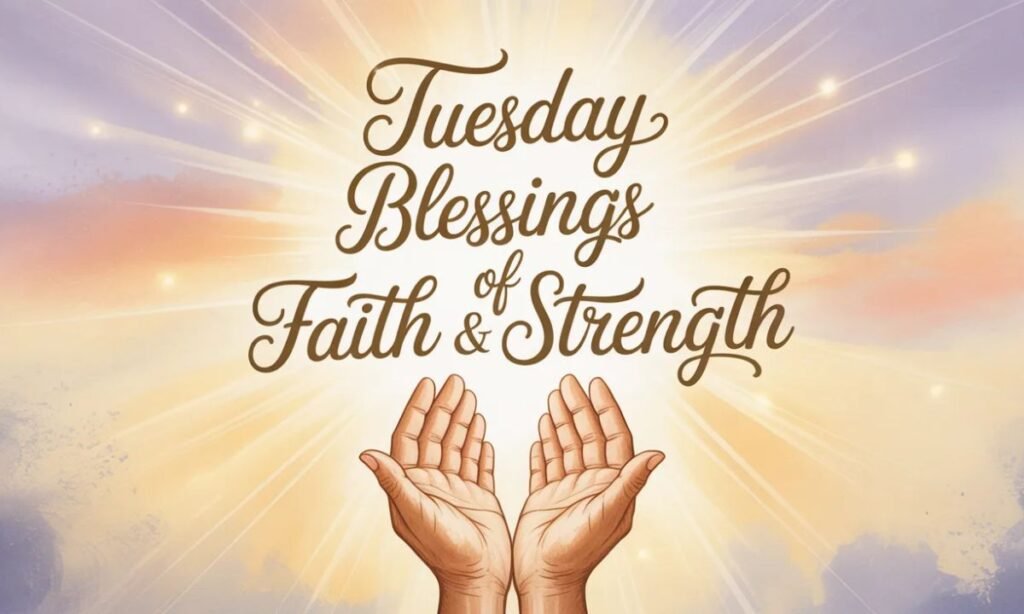 tuesday blessings of faith and strength