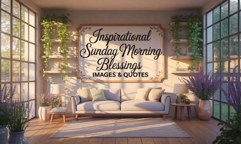 135 Inspirational Sunday Morning Blessings Images & Quotes