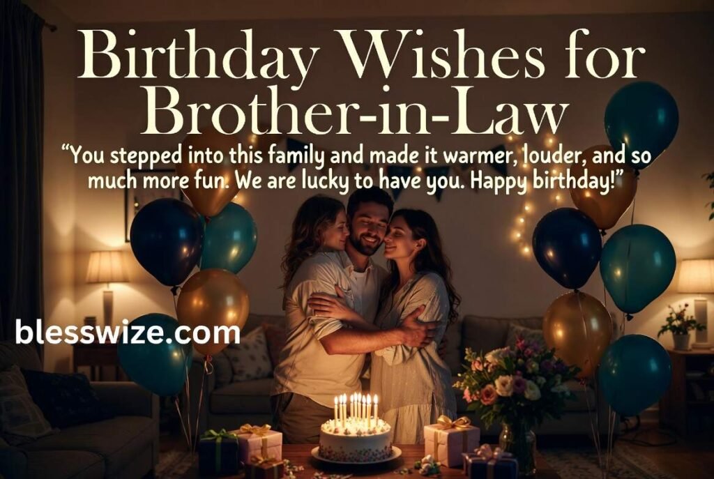 Heart Touching Birthday Wishes for Brother-in-Law