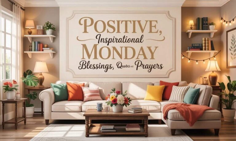 313+ Positive, Inspirational Monday Blessings, Quotes and Prayers
