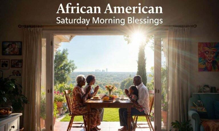 African American Saturday Morning Blessings to Start Your Weekend with Faith