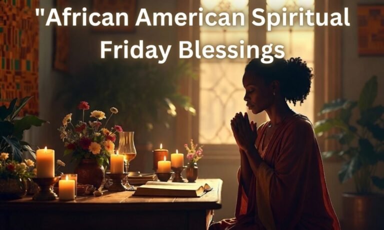 African American Spiritual Friday Blessings