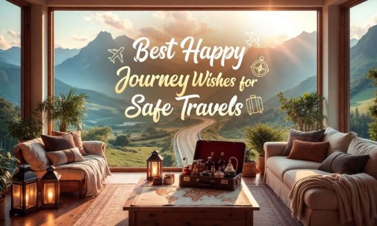 Best Happy Journey Wishes for Safe travel travel