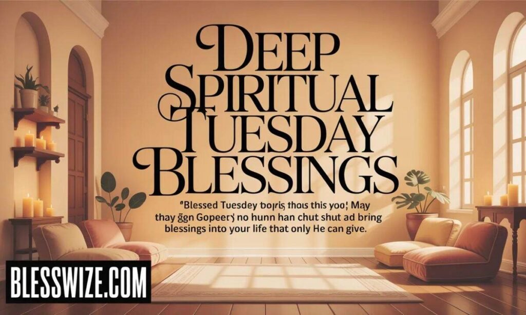 Deep Spiritual Tuesday Blessings