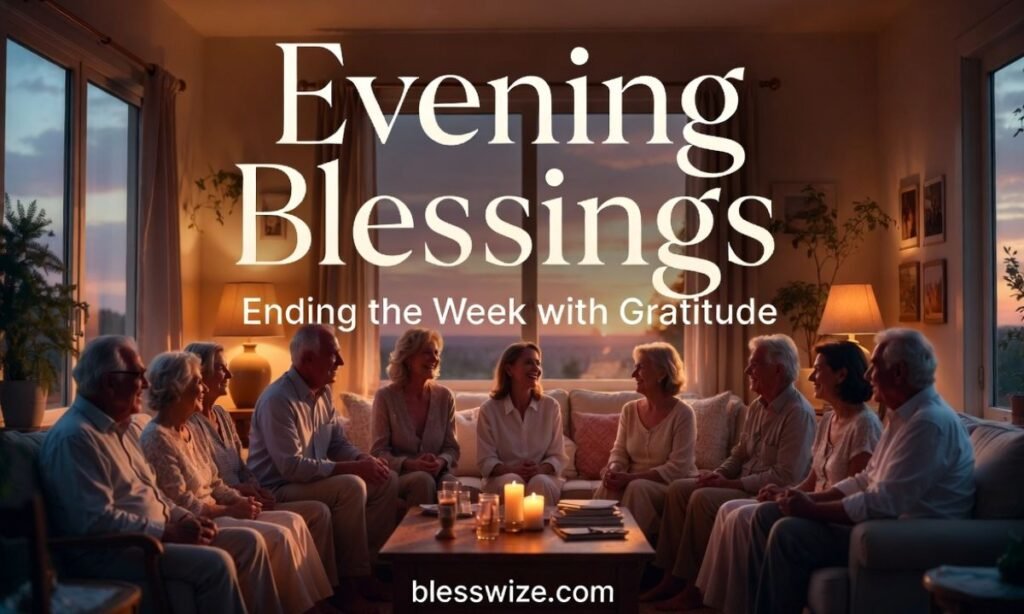 Evening Blessings Ending the Week with Gratitude