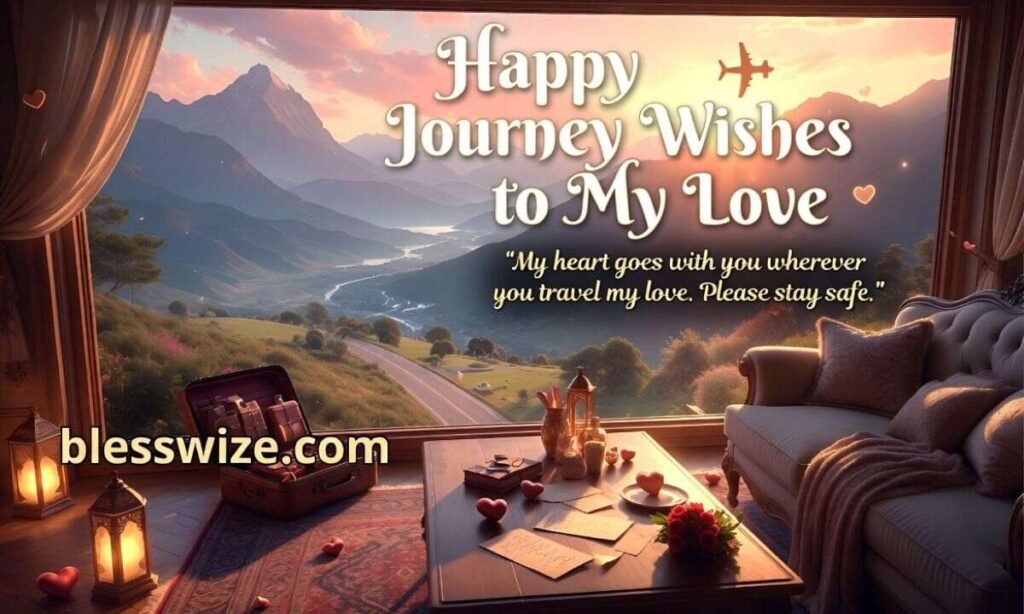 Happy Journey Wishes to My Love 