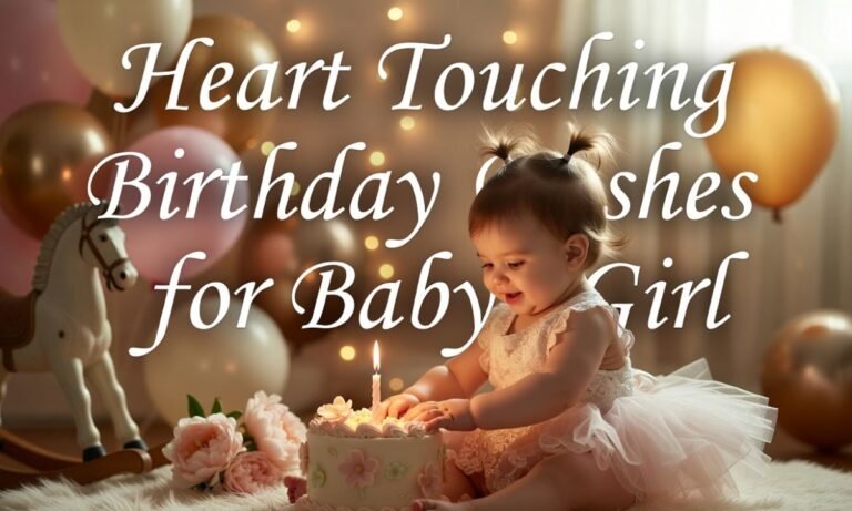Heart Touching Birthday Wishes for Baby Girl – Sweet, Emotional & Blessing-Filled Messages