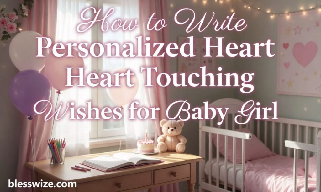 How to Write Personalized Heart Touching Birthday Wishes for Baby Girl