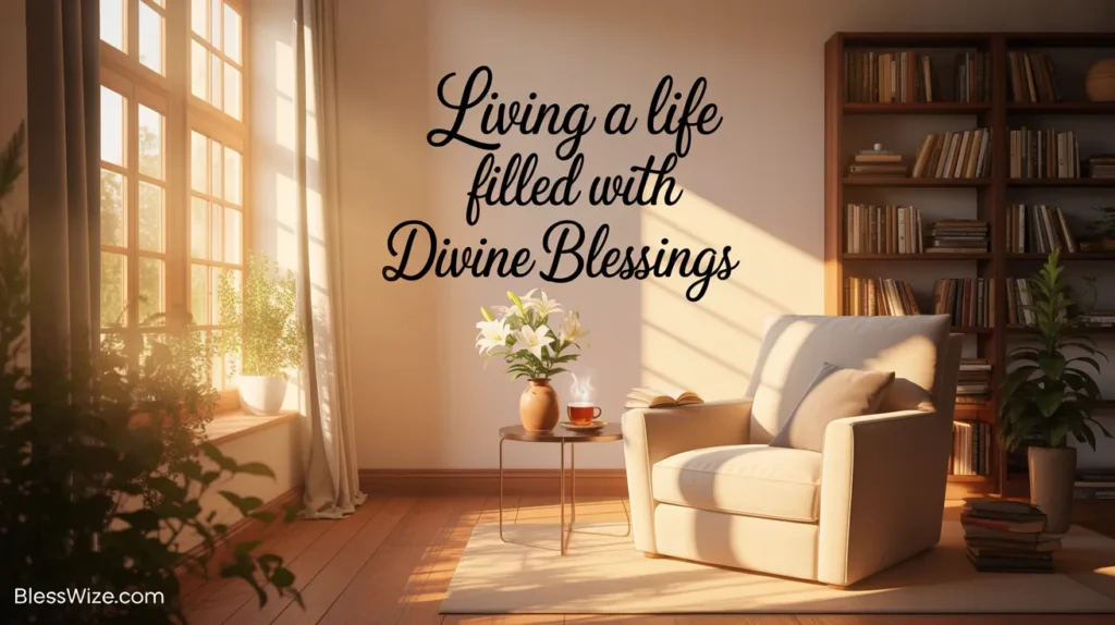 Living a Life Filled With Divine Blessings
