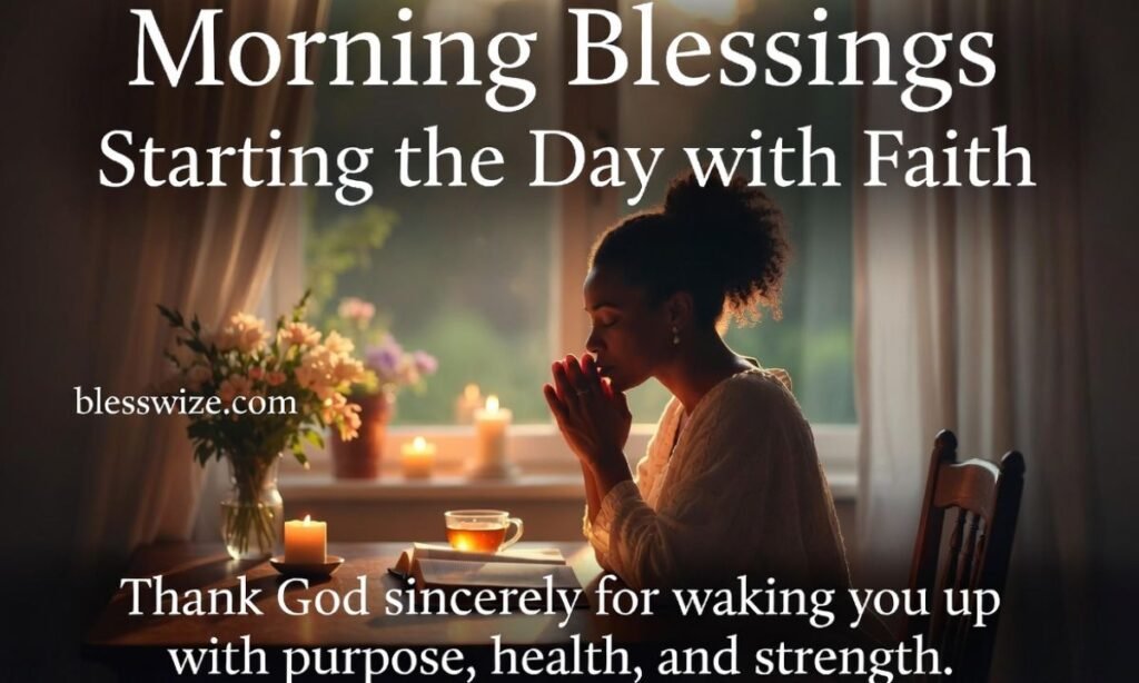 Morning Blessings Starting the Day with Faith
