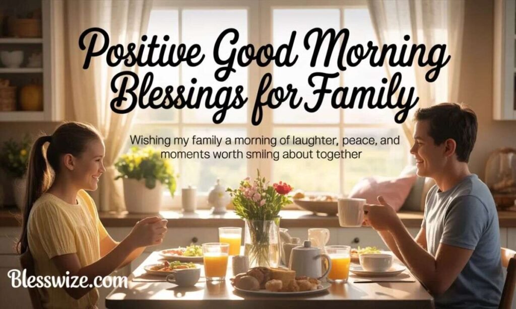 Positive Good Morning Blessings for family