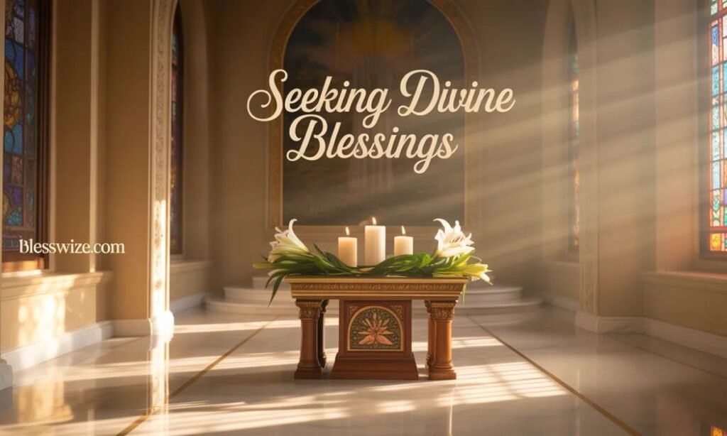 Seeking Divine Blessings