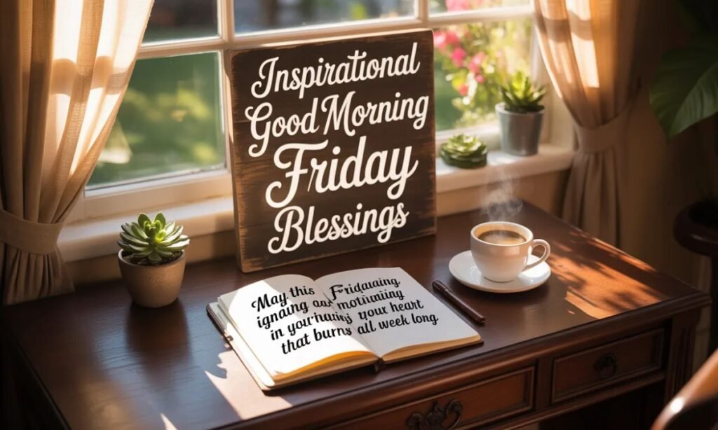 Inspirational Good Morning Friday Blessings for Motivation