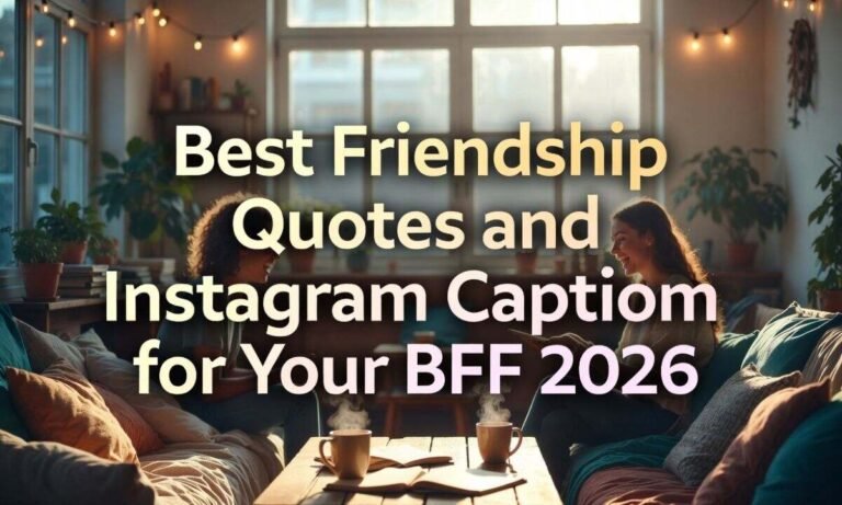 270+ Best Friendship Quotes and Instagram Captions for Your BFF 2026
