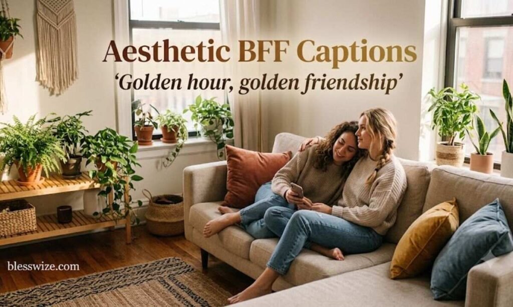 Aesthetic BFF Captions