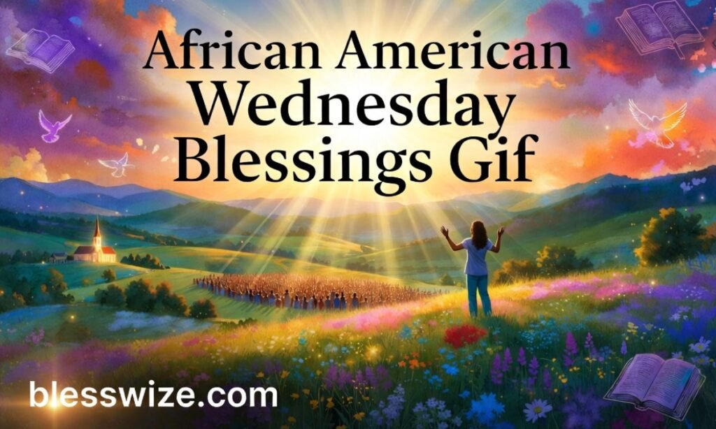 African American Wednesday Blessings Gif