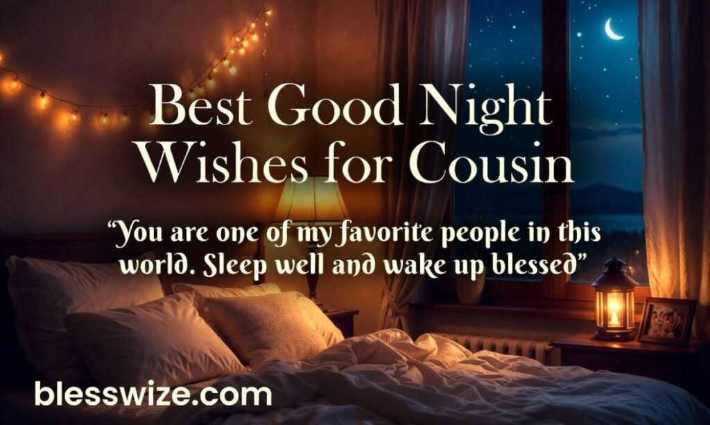 Best Good Night Wishes for Cousin