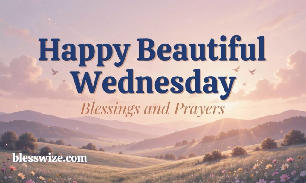 Happy Beautiful Wednesday Blessings and Prayers
