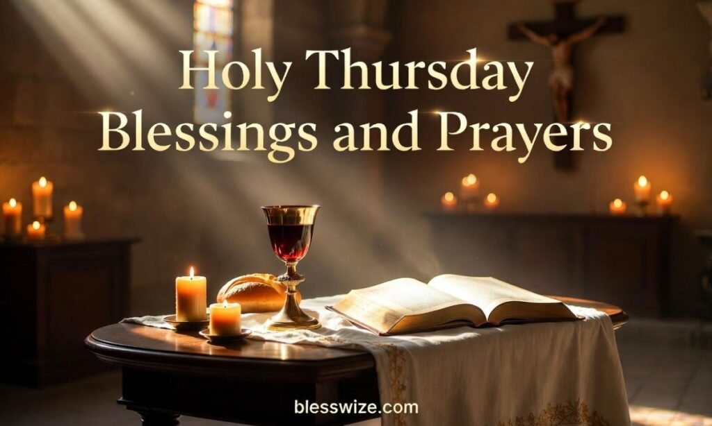 Holy Thursday Blessings and Prayers
