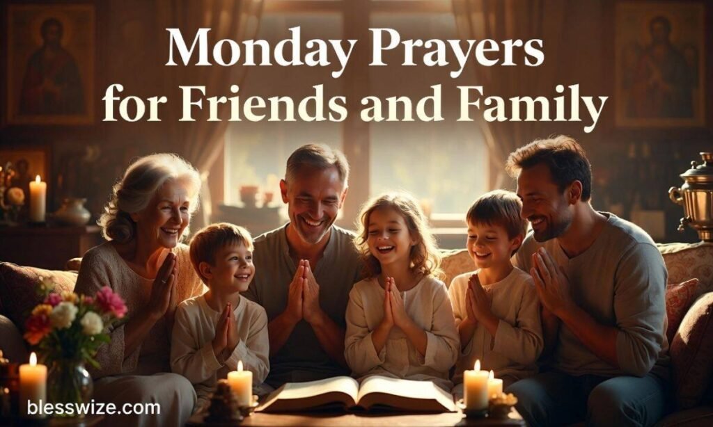 Monday Prayers for Friends and Family