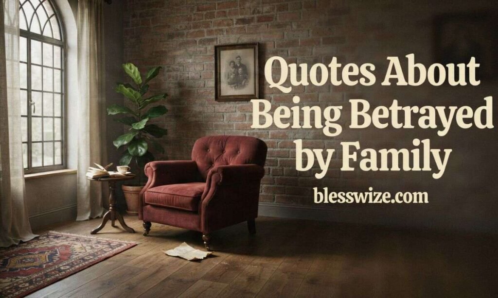 Quotes About Being Betrayed by Family