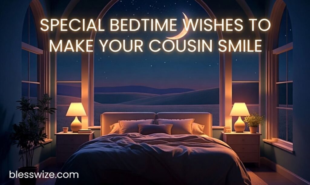 Special Bedtime Wishes to Make Your Cousin Smile