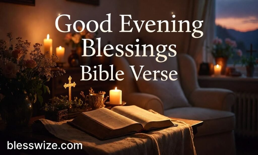 Good Evening Blessings Bible Verse