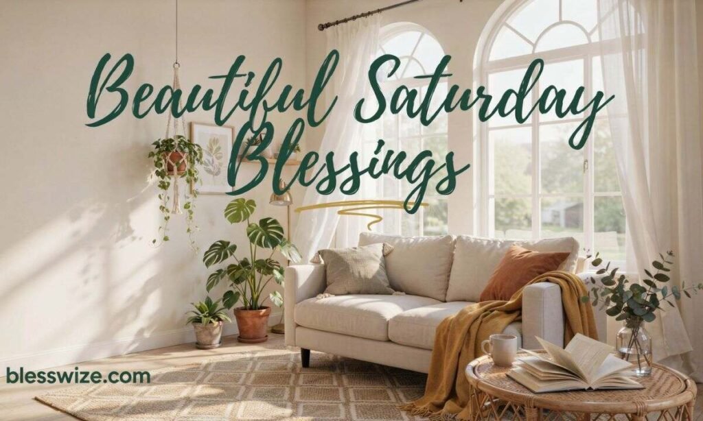 Beautiful Saturday Blessings
